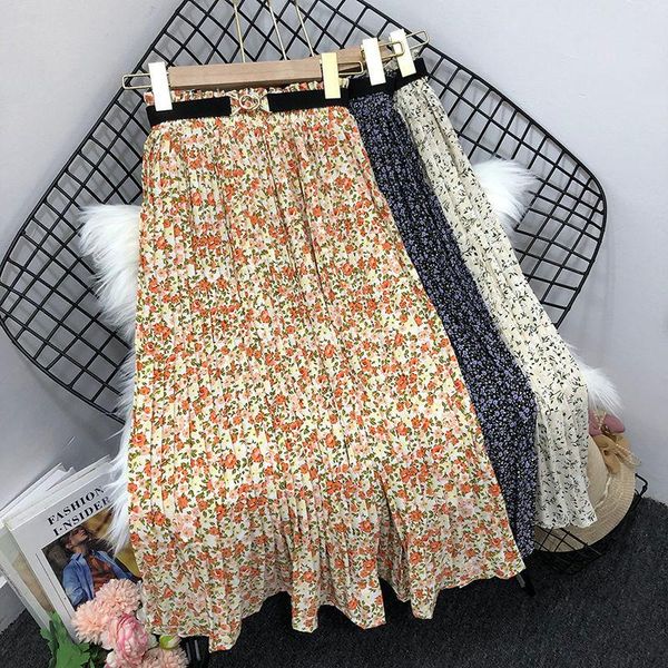 skirts summer vintage women casual chiffon print beach boho skirt female elegant elastic high waist pleated, Black
skirts summer vintage women casual chiffon print beach boho skirt female elegant elastic high waist pleated, Black