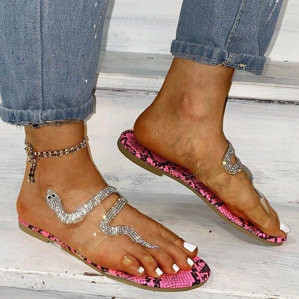 slippers summer big size women's shoes serpentine rhinestone fashion flat beach slides ladies bling sandals, Black
slippers summer big size women's shoes serpentine rhinestone fashion flat beach slides ladies bling sandals, Black