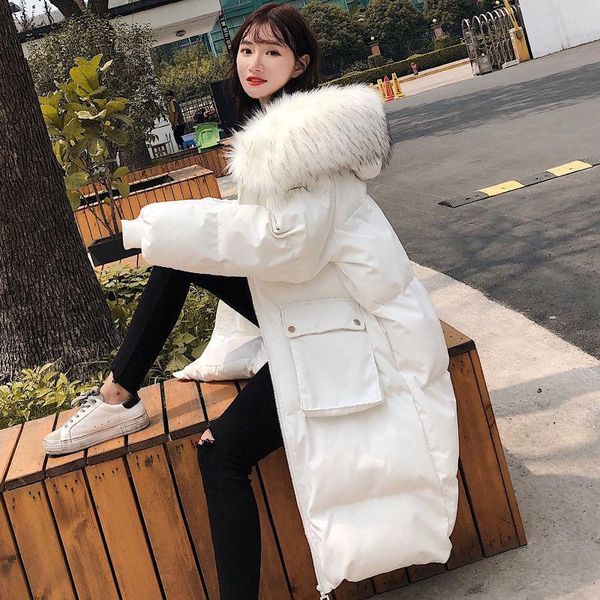 women's fur & faux cotton padded jacket 2021 coat female winter down korean version medium and long t, Black
women's fur & faux cotton padded jacket 2021 coat female winter down korean version medium and long t, Black