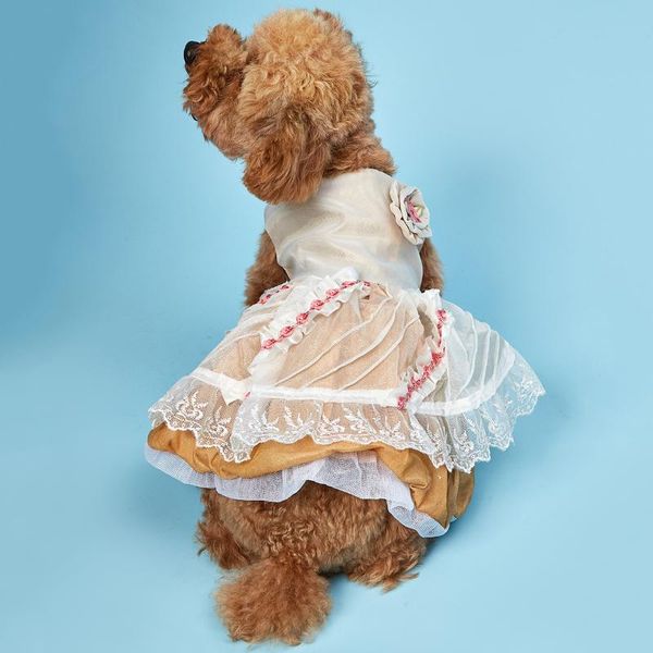 princess dog lacetutu flowers dresses pet dog wedding dress with rose puppy floral embroidery skirt for summer pet dress
princess dog lacetutu flowers dresses pet dog wedding dress with rose puppy floral embroidery skirt for summer pet dress