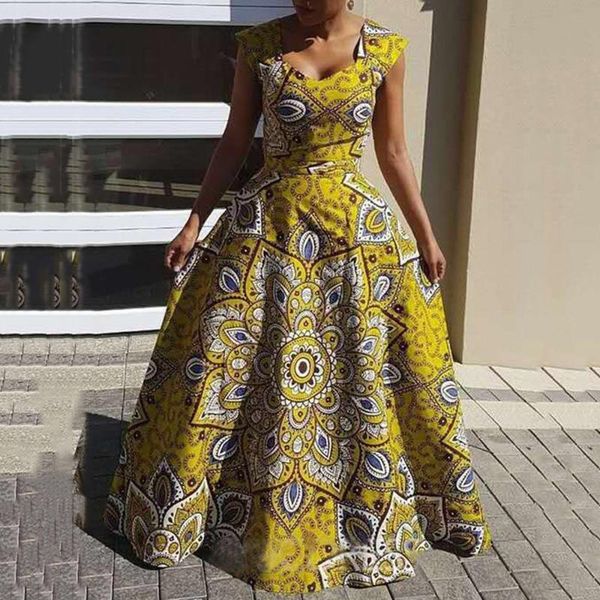 casual dresses african long for women maxi party printed high waist floor length sleeveless backless eleagnt evening night vestidos, Black;gray
casual dresses african long for women maxi party printed high waist floor length sleeveless backless eleagnt evening night vestidos, Black;gray
