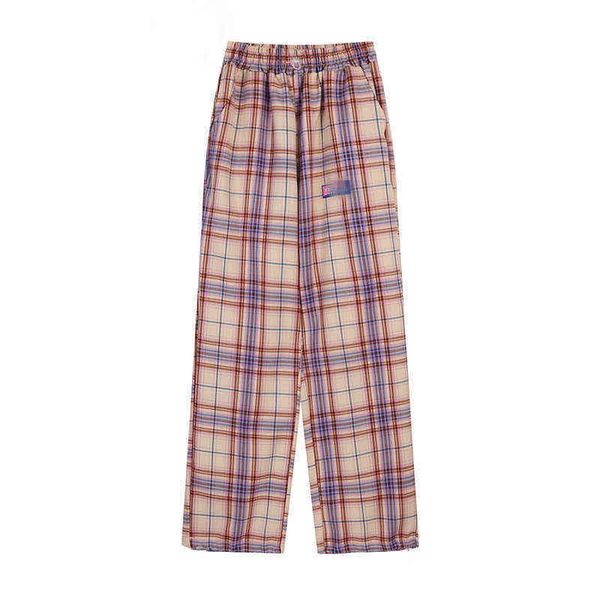 1 spring and summer thin sportswear pink plaid pants women's loose legged casual drawstring straight, Black;white
1 spring and summer thin sportswear pink plaid pants women's loose legged casual drawstring straight, Black;white