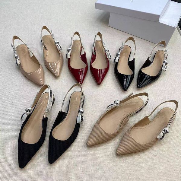 2022 new fashion designer ladies sandals pointed toe pumps comfortable flats casual versatile trend women's shoes, Black
2022 new fashion designer ladies sandals pointed toe pumps comfortable flats casual versatile trend women's shoes, Black