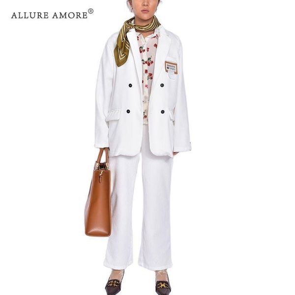 women's suits & blazers suit traf striped jacket blazer and pants neutral corduroy pantsuit semi formal wearing two piece set sweatpant, White;black
women's suits & blazers suit traf striped jacket blazer and pants neutral corduroy pantsuit semi formal wearing two piece set sweatpant, White;black