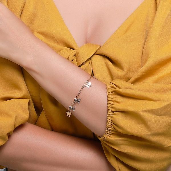 link, chain 2021 bohemian gold color butterfly bracelet for women punk boho beach bangle jewelry gift vintage bracelets wrist, Black
link, chain 2021 bohemian gold color butterfly bracelet for women punk boho beach bangle jewelry gift vintage bracelets wrist, Black