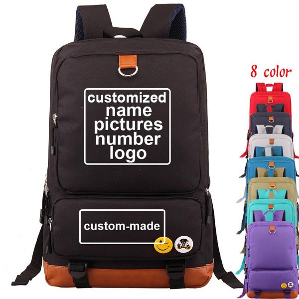 backpack customized print diy your like po or boy girl school bag women bagpack teenagers canvas men student packsack
backpack customized print diy your like po or boy girl school bag women bagpack teenagers canvas men student packsack