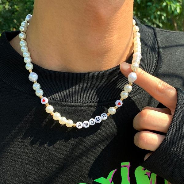 chokers shixin bohemia pearl choker necklace for women/men summer y2k heart gold color beads fashion jewelry neck gift 2021, Golden;silver
chokers shixin bohemia pearl choker necklace for women/men summer y2k heart gold color beads fashion jewelry neck gift 2021, Golden;silver