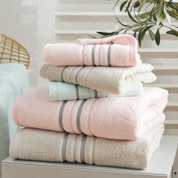 striped towel set face towels bath towels 100% cotton washcloths absorbent hand towel high quality
striped towel set face towels bath towels 100% cotton washcloths absorbent hand towel high quality