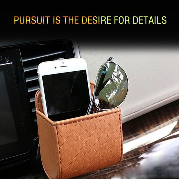 car organizer black/beige pu leather auto vent outlet trash box phone holder hanging storage bag 125*90*60mm/4.92*3.54*2.36"
car organizer black/beige pu leather auto vent outlet trash box phone holder hanging storage bag 125*90*60mm/4.92*3.54*2.36"