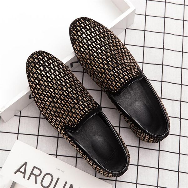 mens luxury fashion nightclub shoes breathable slip-on cow leather shoe punk style loafers black gold silver sneaker
mens luxury fashion nightclub shoes breathable slip-on cow leather shoe punk style loafers black gold silver sneaker