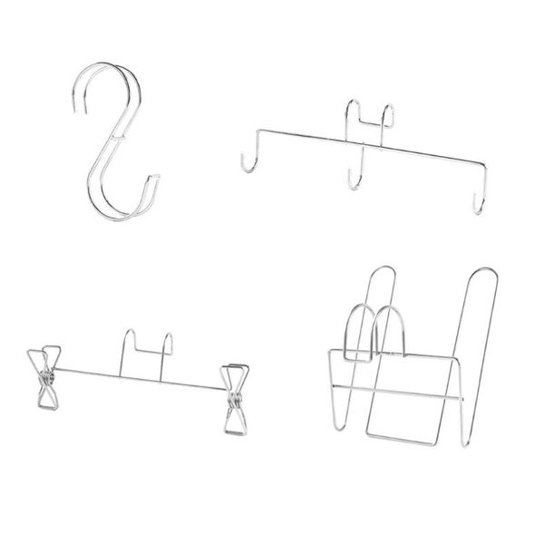 hooks & rails stainless steel double s shape storage hook kitchen bathroom organizer shoe rack h3cc
hooks & rails stainless steel double s shape storage hook kitchen bathroom organizer shoe rack h3cc