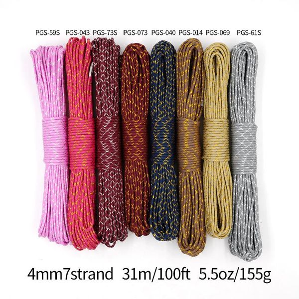 yougle metallic 550 paracord parachute cord lanyard with sparkle glitter tracers for gift wrap holiday decoration diy crafting
yougle metallic 550 paracord parachute cord lanyard with sparkle glitter tracers for gift wrap holiday decoration diy crafting