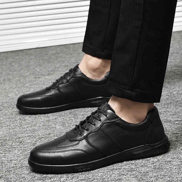 dress shoes casual genuine leather daily flats lace-up sneakers men original simple stylish male comfortable walking zl2b, Black
dress shoes casual genuine leather daily flats lace-up sneakers men original simple stylish male comfortable walking zl2b, Black