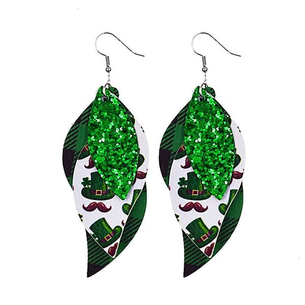 dangle & chandelier design women fashion st. patrick's day green drop shape printing earrings party ear accessories, Silver
dangle & chandelier design women fashion st. patrick's day green drop shape printing earrings party ear accessories, Silver