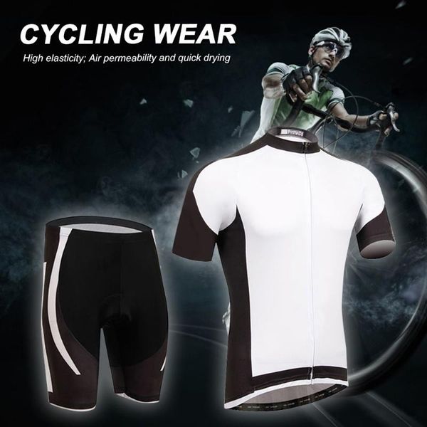 racing sets summer men simple cycling short-sleeved sportwears suit breathable outdoor sports running clothes mountain bike riding suits, Black;blue
racing sets summer men simple cycling short-sleeved sportwears suit breathable outdoor sports running clothes mountain bike riding suits, Black;blue