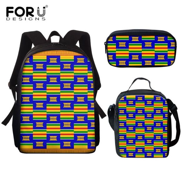 school bags forudesigns colorful backpack traditional africa triabl pattern schoolbags for teen girls mochila escolar 3pcs
school bags forudesigns colorful backpack traditional africa triabl pattern schoolbags for teen girls mochila escolar 3pcs