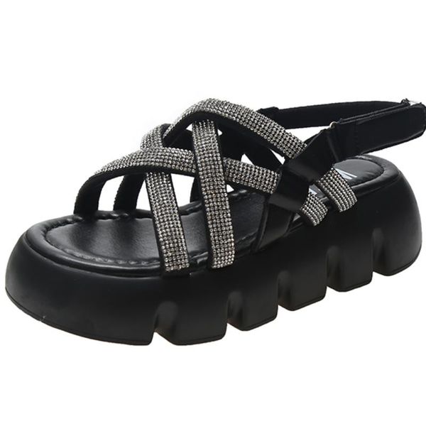 sandals discvry women 2021 open toed wedge outdoor cool platform breathable thick bottom fashion summer shoes, Black
sandals discvry women 2021 open toed wedge outdoor cool platform breathable thick bottom fashion summer shoes, Black