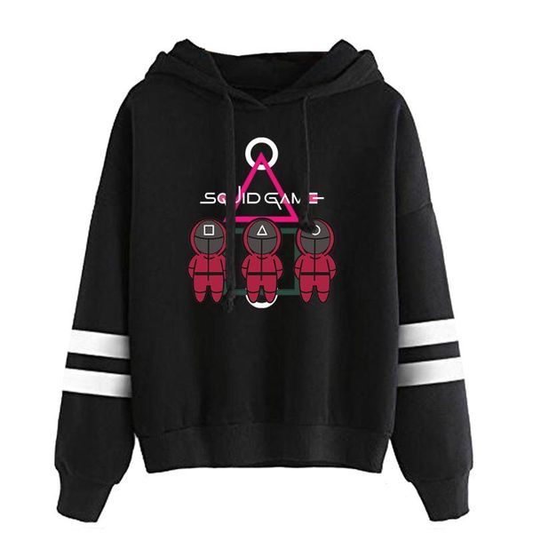 men's hoodies & sweatshirts squid game women/men autumn harajuku fashion loose pullovers casual clothes, Black
men's hoodies & sweatshirts squid game women/men autumn harajuku fashion loose pullovers casual clothes, Black