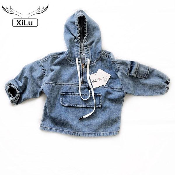 jackets girls denim pullover hooded jacket baby girl winter clothes little clothing coat for autumn, Blue;gray
jackets girls denim pullover hooded jacket baby girl winter clothes little clothing coat for autumn, Blue;gray