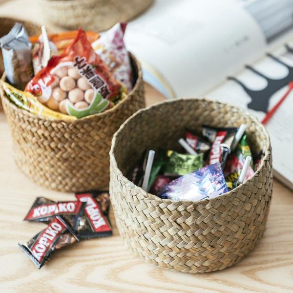 storage baskets seaweed snack box handmade finishing with lid - woven basket wardrobe deskhome
storage baskets seaweed snack box handmade finishing with lid - woven basket wardrobe deskhome