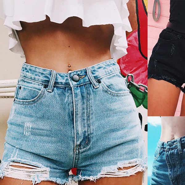 fashion ripped frayed hole denim shorts summer women high waist jeans shorts denim shorts summer women high waist jeans, White;black
fashion ripped frayed hole denim shorts summer women high waist jeans shorts denim shorts summer women high waist jeans, White;black