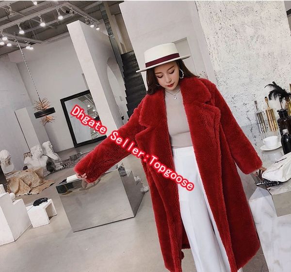 pink long teddy bear jacket coat women winter thick warm oversized chunky outerwear overcoat women faux lambswool fur coats, Black
pink long teddy bear jacket coat women winter thick warm oversized chunky outerwear overcoat women faux lambswool fur coats, Black