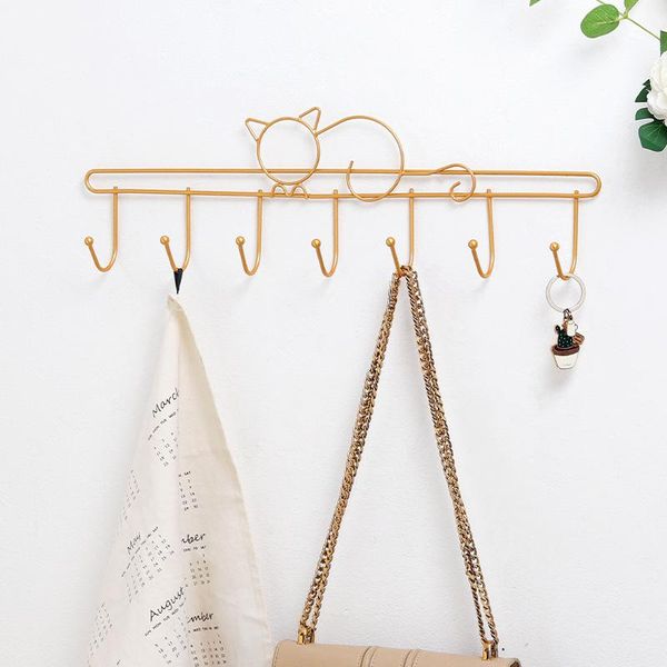 hooks & rails cat wall mounted metal hook rack key coat towel holder with 7 or 5 simple multifunctional kitchen decoration pw
hooks & rails cat wall mounted metal hook rack key coat towel holder with 7 or 5 simple multifunctional kitchen decoration pw