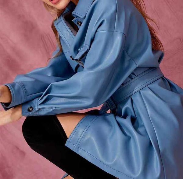jacket full direct selling women sale jaqueta couro feminina 2021 autumn new wear mid-length lapel shirt pu women's clothing, Black
jacket full direct selling women sale jaqueta couro feminina 2021 autumn new wear mid-length lapel shirt pu women's clothing, Black