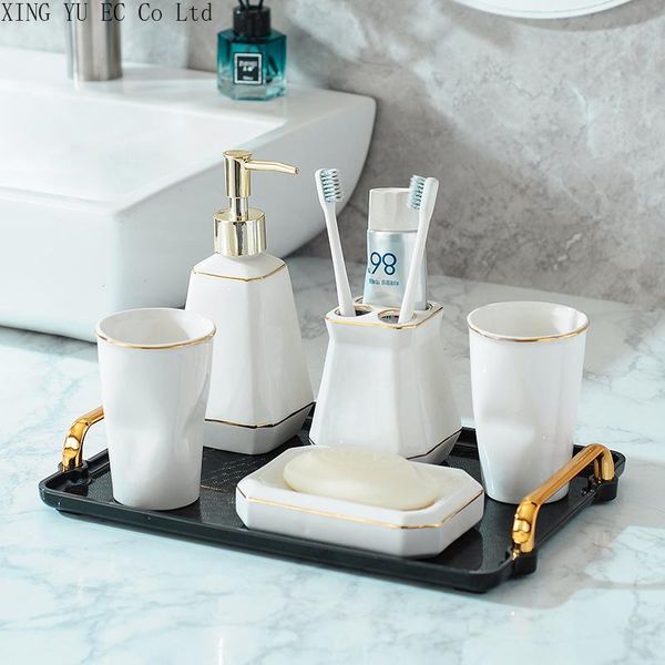 bath accessory set nordic ceramic bathroom supplies toilet kit toothbrush mouth cup lotion bottle light luxury simple tray gift
bath accessory set nordic ceramic bathroom supplies toilet kit toothbrush mouth cup lotion bottle light luxury simple tray gift