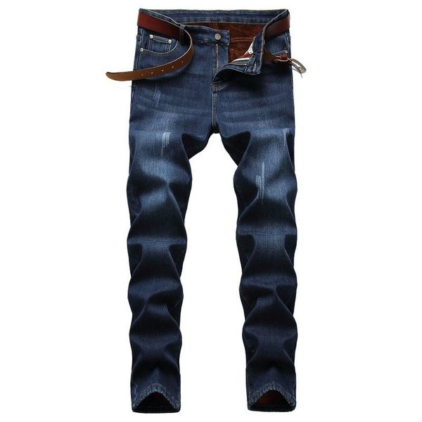 men's jeans autumn and winter 2021 plush elastic european american youth fashion pants, Blue
men's jeans autumn and winter 2021 plush elastic european american youth fashion pants, Blue
