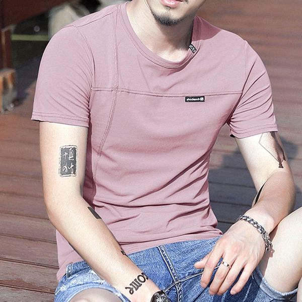 men's t-shirts short sleeve t-shirt trend korean personality cotton tide brand half 2021 round collar, White;black
men's t-shirts short sleeve t-shirt trend korean personality cotton tide brand half 2021 round collar, White;black
