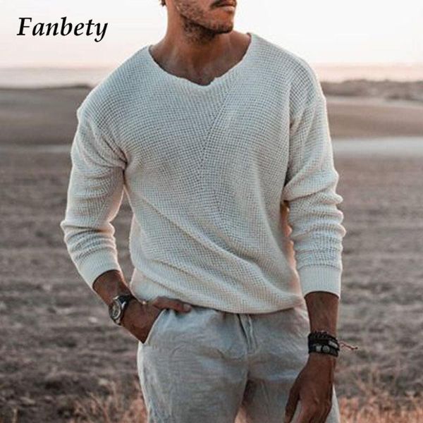 men's sweaters autumn casual knitted sweater for men fashion slim fit mens winter long sleeve o-neck solid jumpers streetwear, White;black
men's sweaters autumn casual knitted sweater for men fashion slim fit mens winter long sleeve o-neck solid jumpers streetwear, White;black