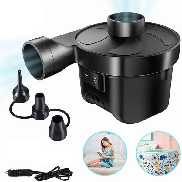 car headlights electric air pump cushion portable fast charge with 3 nozzles ac / 12v dc for outdoor camping
car headlights electric air pump cushion portable fast charge with 3 nozzles ac / 12v dc for outdoor camping