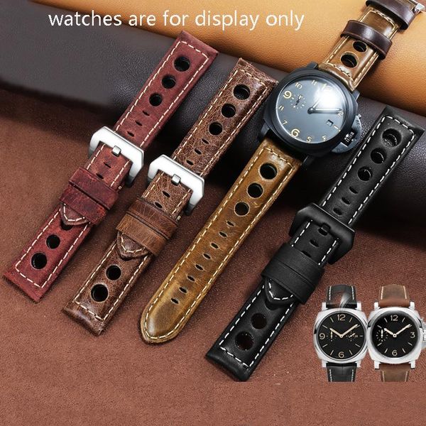 watch bands 20mm 22mm 24mm retro leather watchband black red brown strap for pam111 441 crazy horse male and female chain, Black;brown
watch bands 20mm 22mm 24mm retro leather watchband black red brown strap for pam111 441 crazy horse male and female chain, Black;brown