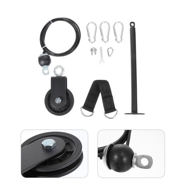 accessories 1 set of tricep trainer pulley cable system arms strength training exerciser
accessories 1 set of tricep trainer pulley cable system arms strength training exerciser