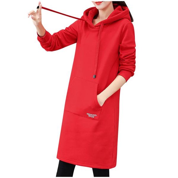 women's hoodies & sweatshirts winter women hoodie dress casual lettering lady sleeve knee length lace up drawstring fashion sweat shirt, Black
women's hoodies & sweatshirts winter women hoodie dress casual lettering lady sleeve knee length lace up drawstring fashion sweat shirt, Black