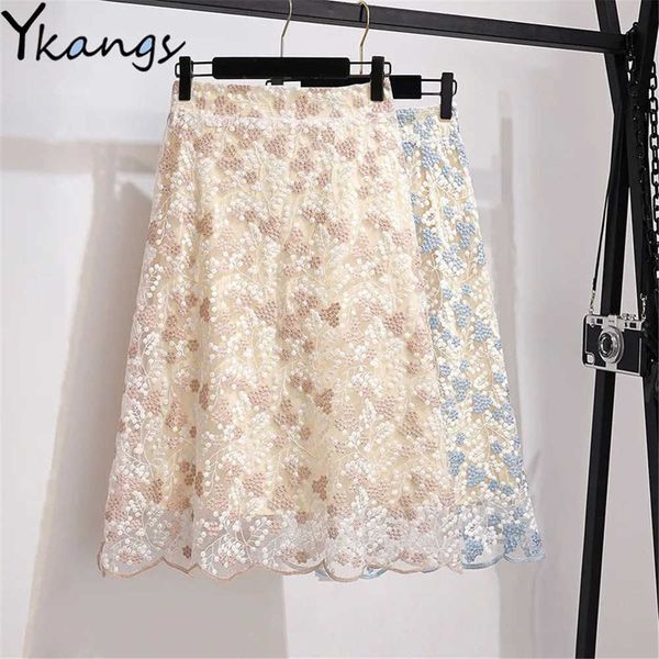 lace skirt for women embroidered elegant skirt machine embroidery high waist gauzy package hip a- line skirt mujer faldas 210619, Black
lace skirt for women embroidered elegant skirt machine embroidery high waist gauzy package hip a- line skirt mujer faldas 210619, Black