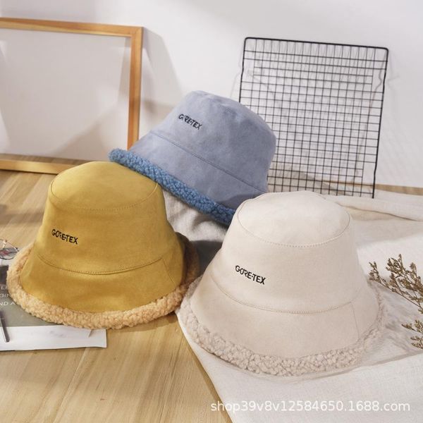 beanie/skull caps wool outdoor double sided bucket hat letter women men fishing fisherman autumn winter cotton lamb warm panama cap, Blue;gray
beanie/skull caps wool outdoor double sided bucket hat letter women men fishing fisherman autumn winter cotton lamb warm panama cap, Blue;gray