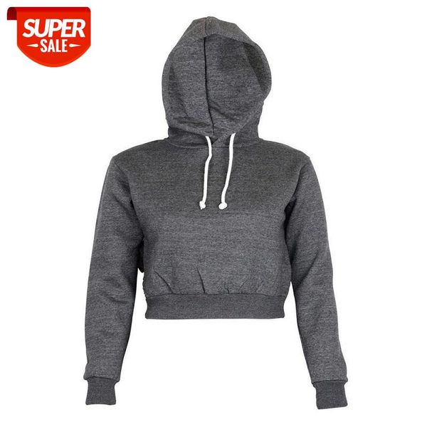 2019 autumn women hoodies solid crop hoodie long sleeve jumper hooded pullover coat casual sweatshirt sudaderas mujer #p815, Black
2019 autumn women hoodies solid crop hoodie long sleeve jumper hooded pullover coat casual sweatshirt sudaderas mujer #p815, Black