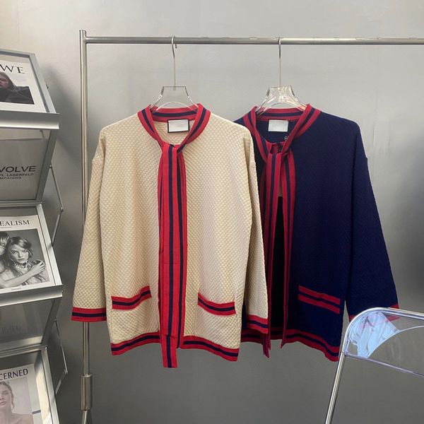 design clothing 21 autumn ribbon wool knitted long sleeve red tie college cardigan loose bow sweater qingdao purchase, White;black
design clothing 21 autumn ribbon wool knitted long sleeve red tie college cardigan loose bow sweater qingdao purchase, White;black