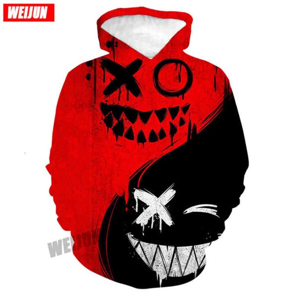 women's hoodies & sweatshirts man terror smiling face hoodie spring and casual fall custom jacket 3d print makers yf4y, Black
women's hoodies & sweatshirts man terror smiling face hoodie spring and casual fall custom jacket 3d print makers yf4y, Black