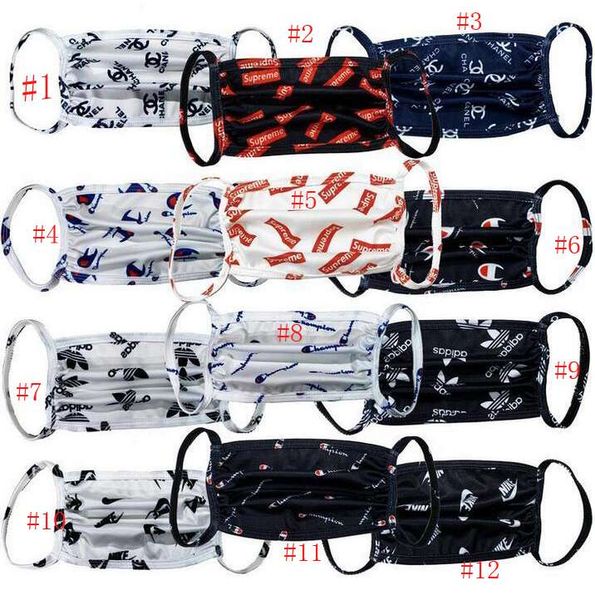 wholesale 12colors summer washable breathable fashion letters face mask luxury designer mask print reusable anti-dust masks, Silver
wholesale 12colors summer washable breathable fashion letters face mask luxury designer mask print reusable anti-dust masks, Silver