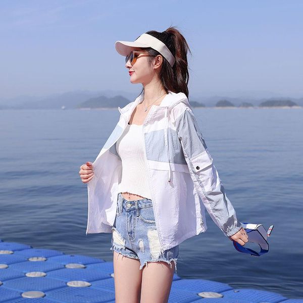 women's jackets women 2021 summer ice silk jacket female sun protection clothes ultrathin sunscreen cycling running breathable coat r23, Black;brown
women's jackets women 2021 summer ice silk jacket female sun protection clothes ultrathin sunscreen cycling running breathable coat r23, Black;brown