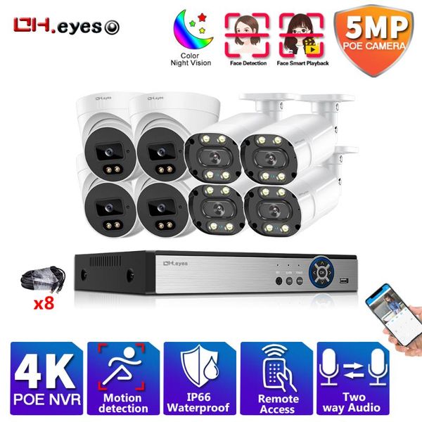 wireless camera kits 4k 8ch 5mp security system cctv video surveillance kit outdoor ip poe nvr ai human detected two-way audio p2p
wireless camera kits 4k 8ch 5mp security system cctv video surveillance kit outdoor ip poe nvr ai human detected two-way audio p2p