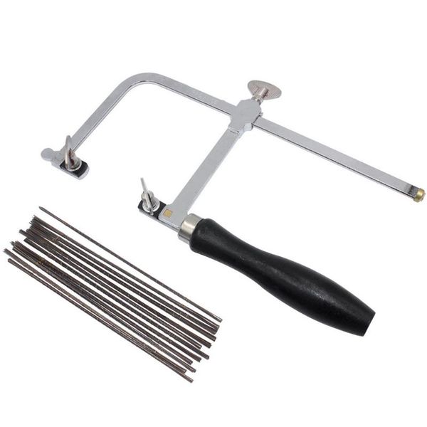hand tools adjustable handheld jewelers sawing frame kit with 144blades assorted cutting blading
hand tools adjustable handheld jewelers sawing frame kit with 144blades assorted cutting blading