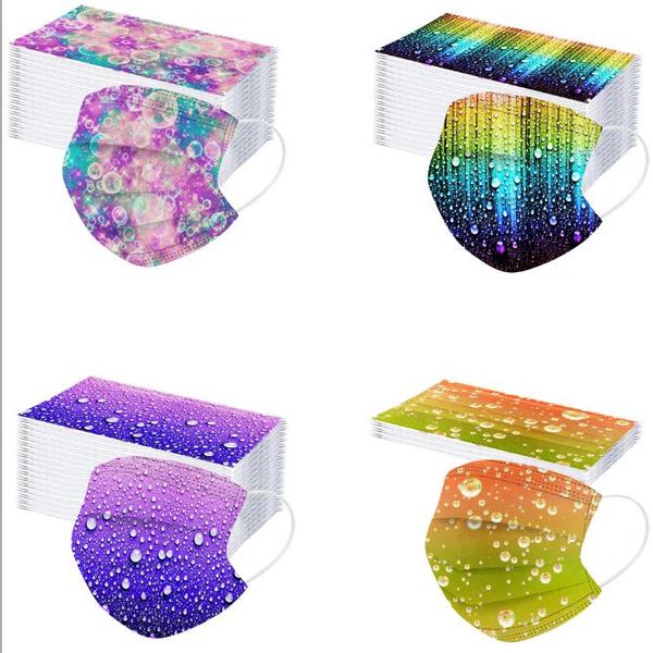 fashion water droplets printing disposable face mask dust smoke proof breathable 3 layer child protective masks kids non-woven masks, Silver
fashion water droplets printing disposable face mask dust smoke proof breathable 3 layer child protective masks kids non-woven masks, Silver