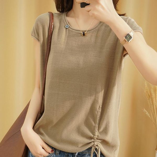 women's t-shirt beliarst 2021 spring and summer short-sleeved woman o-neck 100% cotton loose large size pullover short sleeve, White 
women's t-shirt beliarst 2021 spring and summer short-sleeved woman o-neck 100% cotton loose large size pullover short sleeve, White