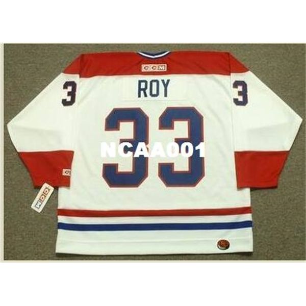 001 #33 patrick roy montreal canadiens 1993 ccm retro hockey jersey or custom any name or number retro jersey, Black
001 #33 patrick roy montreal canadiens 1993 ccm retro hockey jersey or custom any name or number retro jersey, Black