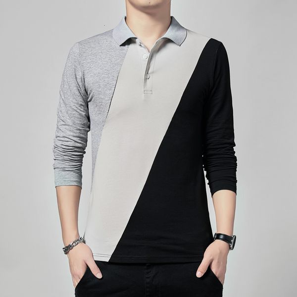 2021 new fashion pantchwork t shirts turn-down collar long sleeved cotton autumn korean style slim fit t-shirt for men btnb, White;black
2021 new fashion pantchwork t shirts turn-down collar long sleeved cotton autumn korean style slim fit t-shirt for men btnb, White;black