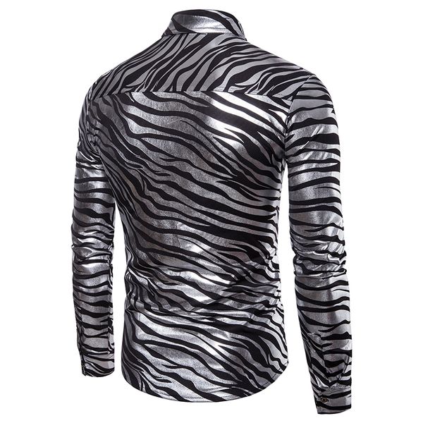 3 colors printed shirts autumn winter mens zebra stripe long sleeve shirts casual clothing club singer stage performance outfit, Black;red
3 colors printed shirts autumn winter mens zebra stripe long sleeve shirts casual clothing club singer stage performance outfit, Black;red